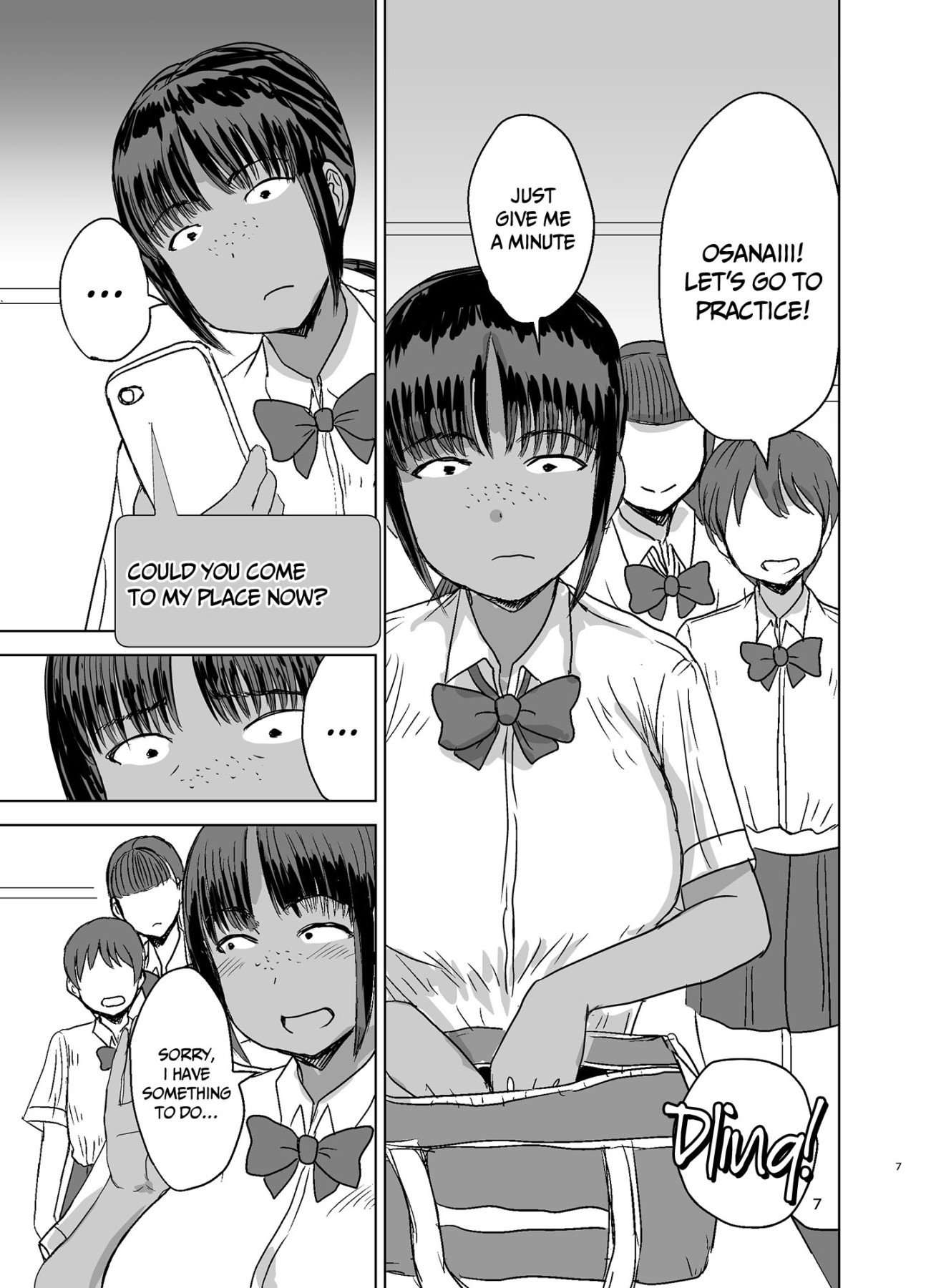 Hentai Manga Comic-I Made My Big Breasted Classmate With The Plain-Looking Face Into My Fuckbuddy...-Read-8